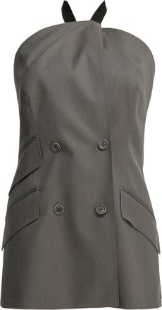 Max Mara wollen mouwloze jas