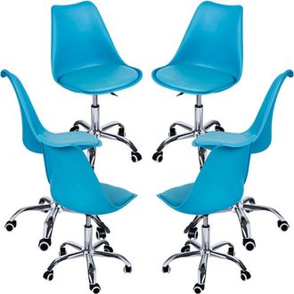 Regalos Miguel Packs Sillas - Pack 6 Sillas Neo - Azul Claro