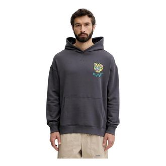 Hurley Etam Hoodie - Heren - Hoodies - Grijs - S - Katoen - Hoodies & sweatvesten