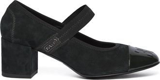 Fabi Mary-Jane Pumps - Dames - Pumps - Groen - 38 EU - Leer - Schoenen