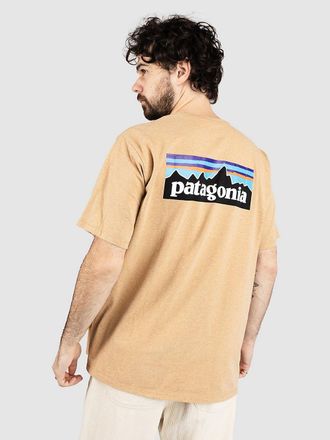 Patagonia P-6 Logo Responsibili T-Shirt braun