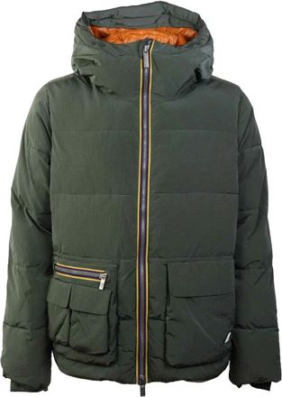 K-Way Parin Mini Ripstop Down Jacket - Heren - Gewatteerde jassen - Groen - 2XL - Nylon - Jassen