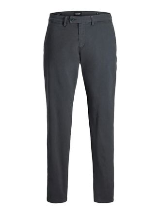 Jack & Jones Chinohose JACK & JONES JPSTKANE HANK CHINO BF, Herren, Gr. 29, L&auml;nge 34, woodland gray, Web, Obermaterial: 73% Baumwolle, 24% Polyester, 3% Elasthan, 