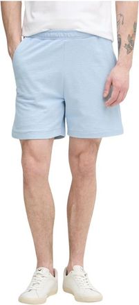 Lacoste Textured Jersey Shorts - Heren - Korte Broeken - Blauw - S - Katoen - Korte Broeken