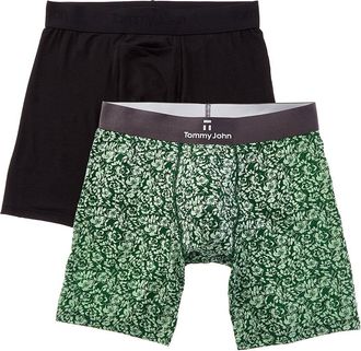 Tommy John 2Pk Second Skin 6 Boxer Brief
