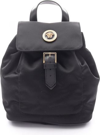 Versace Nylon Black Backpacks