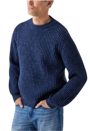 Robert Talbott Spencer Cashmere Blend Rollneck Sweater in Blue Melange at Nordstrom, Size Xxx-Large