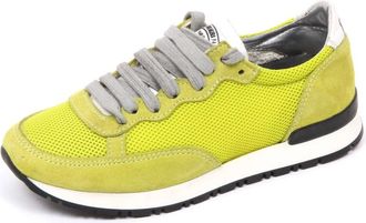 P448 Alabama Lime Tissue Schoen - Dames - Sneakers - Groen - 35 EU - Leer - Schoenen