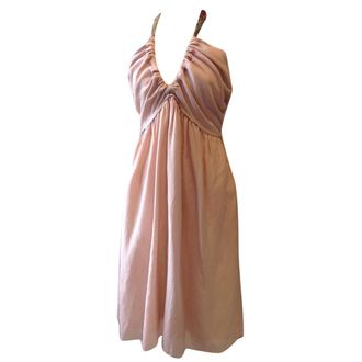 Kenzo Silk Halterneck Dress Size M