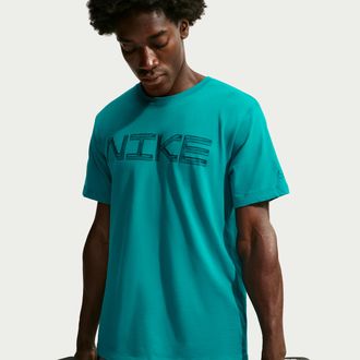 Nike Mens Dri-FIT Training T-Shirt in Green | IM6134-300
