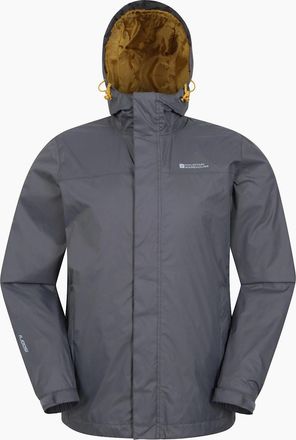 Mountain Warehouse Mens Mountain Warehouse Mens Torrent Waterproof Jacket - Grey - Size: 42/Regular