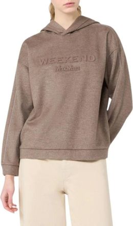 Max Mara Maglia Donna Weekend - Dames - Sweatshirts & Hoodies - Bruin - Maat: M Katoen