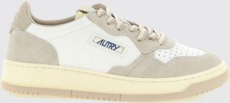 Autry Sneakers Medalist Low in pelle di vitello liscia con punta traforata