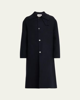 Moncler x JIL SANDER Mens Beryllium 3-in-1 Wool Coat