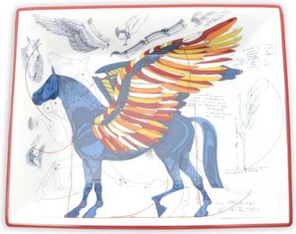 Hermès Pégase tray - unisex - Porcelain - One Size - White