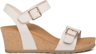 Aetrex Womens Lexa Sandal In Ivory