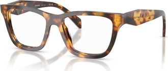 Prada 52mm Butterfly optical glasses in Tortoise at Nordstrom