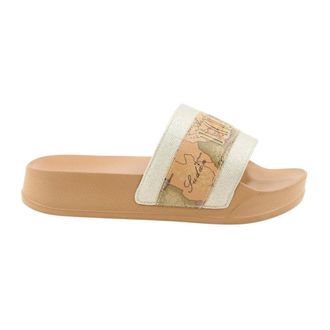 Alviero Martini 1A Classe Sliders - female - Alviero Martini 1a Classe - Sliders - Beige - 5 UK - Shoes