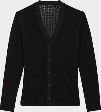 Theory Pointelle Cardigan