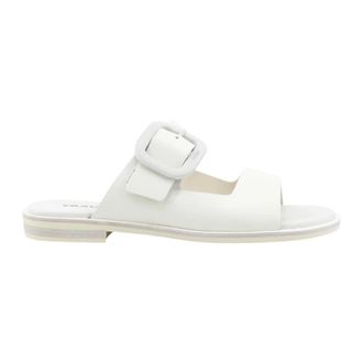 Frau Ciabatta - female - Frau - Sliders - White - 4 UK - Shoes