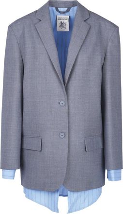 Semicouture Donna, Giacche, Grigio, XS, new