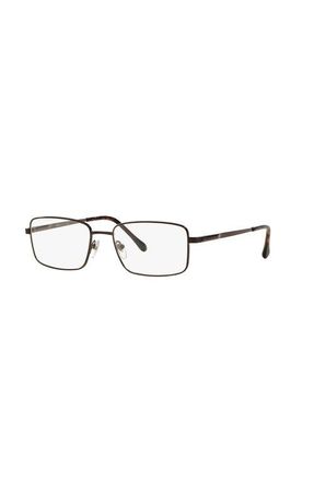 Sferoflex 57mm Rectangle optical glasses in Black at Nordstrom