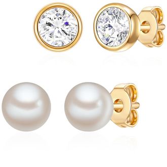 Rafaela Donata Womens Female Sterling Silver Bracelet - Gold - One Size