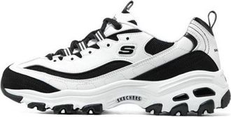 Skechers (WMNS) Skechers DLITES 1.0 White Black 896121-WBK