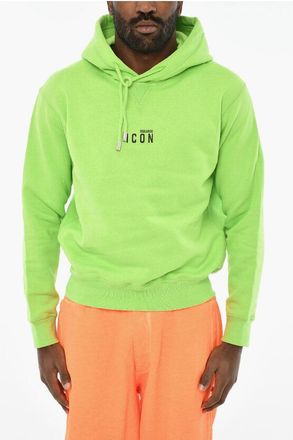 Dsquared2 ICON Fleeced-Cotton Hoodie size S