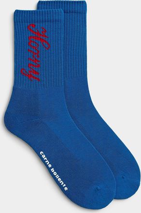 Carne Bollente Mens Running on Horny socks