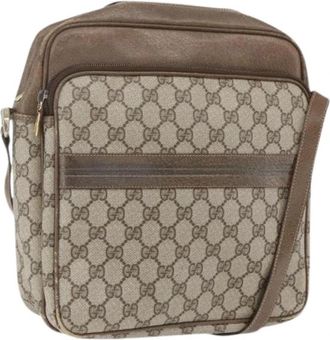 Gucci Pre-owned Cross Body Bag - Dames - Vintage Schoudertas - Beige - ONE Size - Vintage