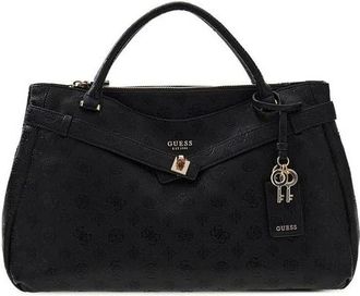 Guess Tassen, Dames, Zwart, ONE Size, Ella Logo Lrg Gfriend Satchel