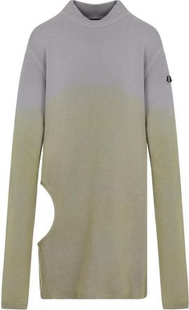 Moncler Subhuman Sweatshirt - Dames - Cashmere truien - Grijs - S - Kasjmier - Truien & Vesten