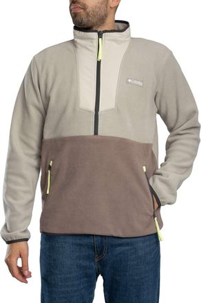 Columbia Sequoia Grove Fleecevest Met Halve Rits, Grijs