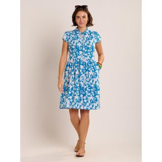 Brakeburn Andriana Dress in Blue at Nordstrom, Size 12