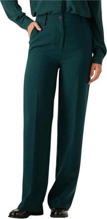Modstr&ouml;m Gale Pants - Dames - Wijde Broeken - Groen - XS - Polyester - Broeken