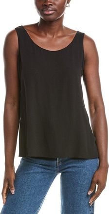 Eileen Fisher Eileen Fisher Scoop Neck Silk Tank