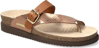 Mephisto Womens Helen Sandals In Mix Camel