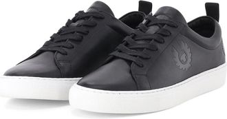 Belstaff Walton Trainer - Heren - Sneakers - Zwart - 41 EU - Leer - Schoenen