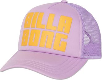 Billabong Embroidered Trucker Hat in Vintage Violet at Nordstrom