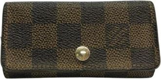 Louis Vuitton Pre-owned Damier Keycase - Dames - Vintage Accessoires - Bruin - ONE Size - Vintage