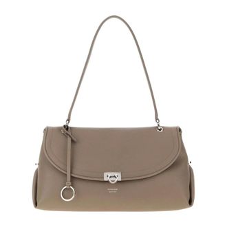 Ferragamo Dames, Tassen, Grijs, Maat: ONE Size