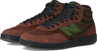 New Balance 440 v2 Hi Athletic Shoes Brown/Olive : US Mens 11.5 - Womens 13 Medium, Suede