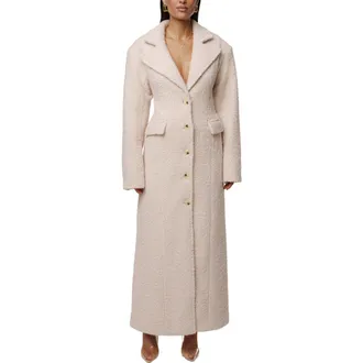 JLUXLABEL Midnight Check In Coat in Ivory at Nordstrom, Size X-Large