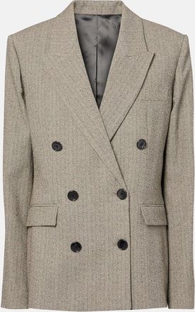 Isabel Marant Irma plaid cotton-blend blazer