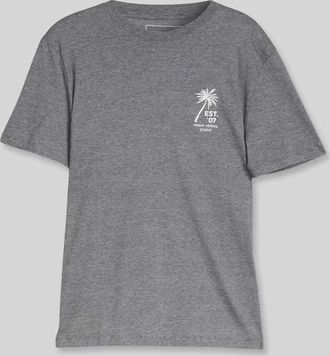 Tom Tailor Denim Regular Fit T-Shirt aus reiner Baumwolle in Black, Gr&ouml;&szlig;e XXL