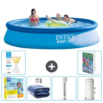 Intex Piscina Easy Set Redonda - 396x84 Cm - 7-piezas S10