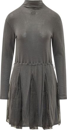 Diesel Grey Turtle Neck Mini Dress