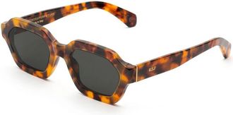 Retro Superfuture Pooch Zonnebril - unisex - Zonnebrillen - Bruin - 54 MM - Accessoires