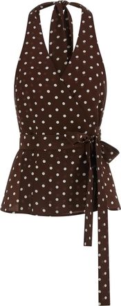 P.A.R.O.S.H. P. A.R. O.S. H. Silk Tank Womens Tops